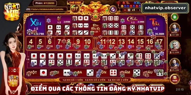 Đăng Ký Nhatvip - Khám Phá Dịch Vụ Đẳng Cấp Trong Tầm Tay Điểm qua các thông tin về đăng ký Nhatvip