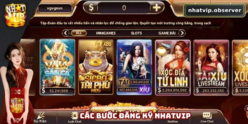 Đăng Ký Nhatvip - Khám Phá Dịch Vụ Đẳng Cấp Trong Tầm Tay Xem kỹ các bước đăng ký tài khoản Nhatvip